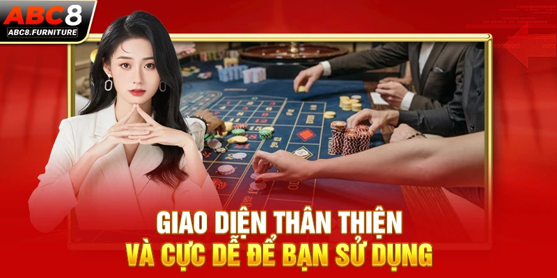 Giao diện thân thiện và cực dễ để bạn sử dụng